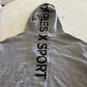 Gray Kooples Sport Hoodie